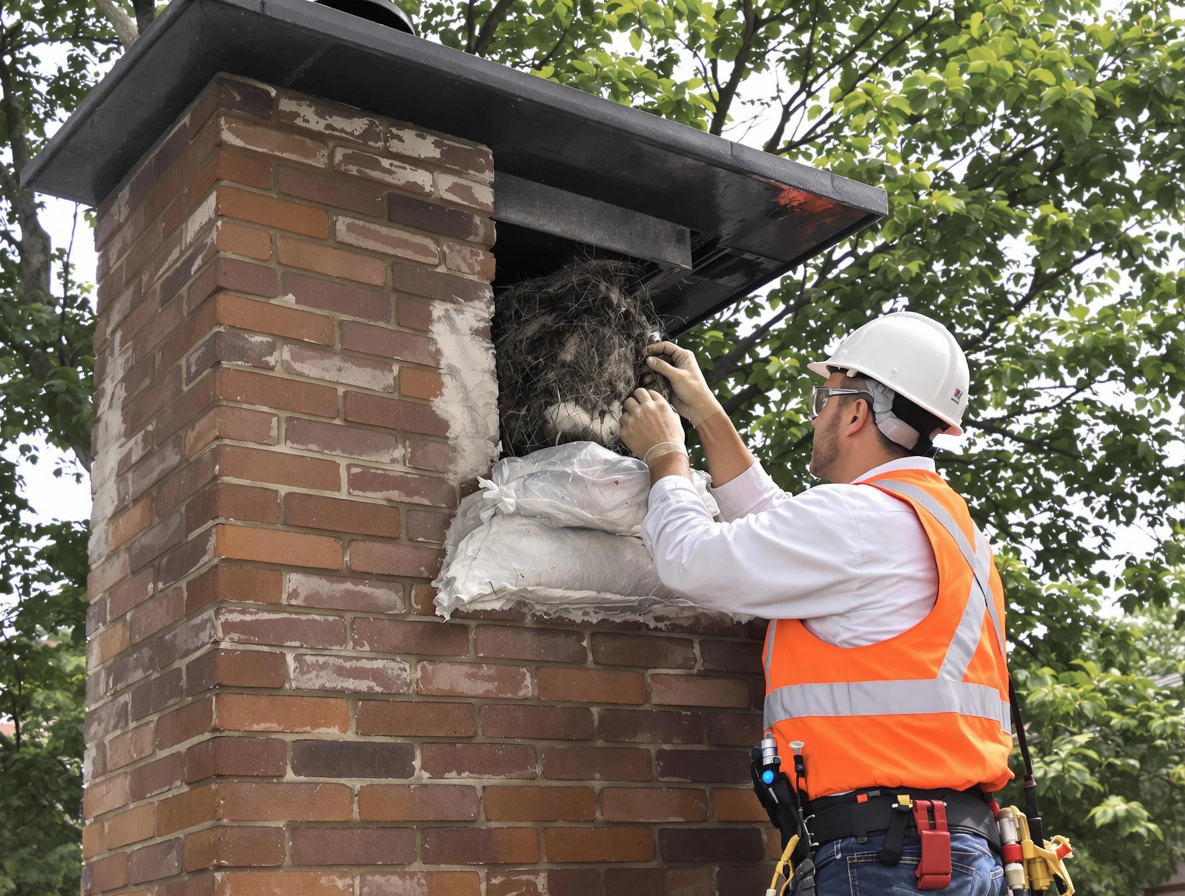 Humane removal of debris and animals by Salt Lake City Chimney Sweep in Salt Lake City, UT