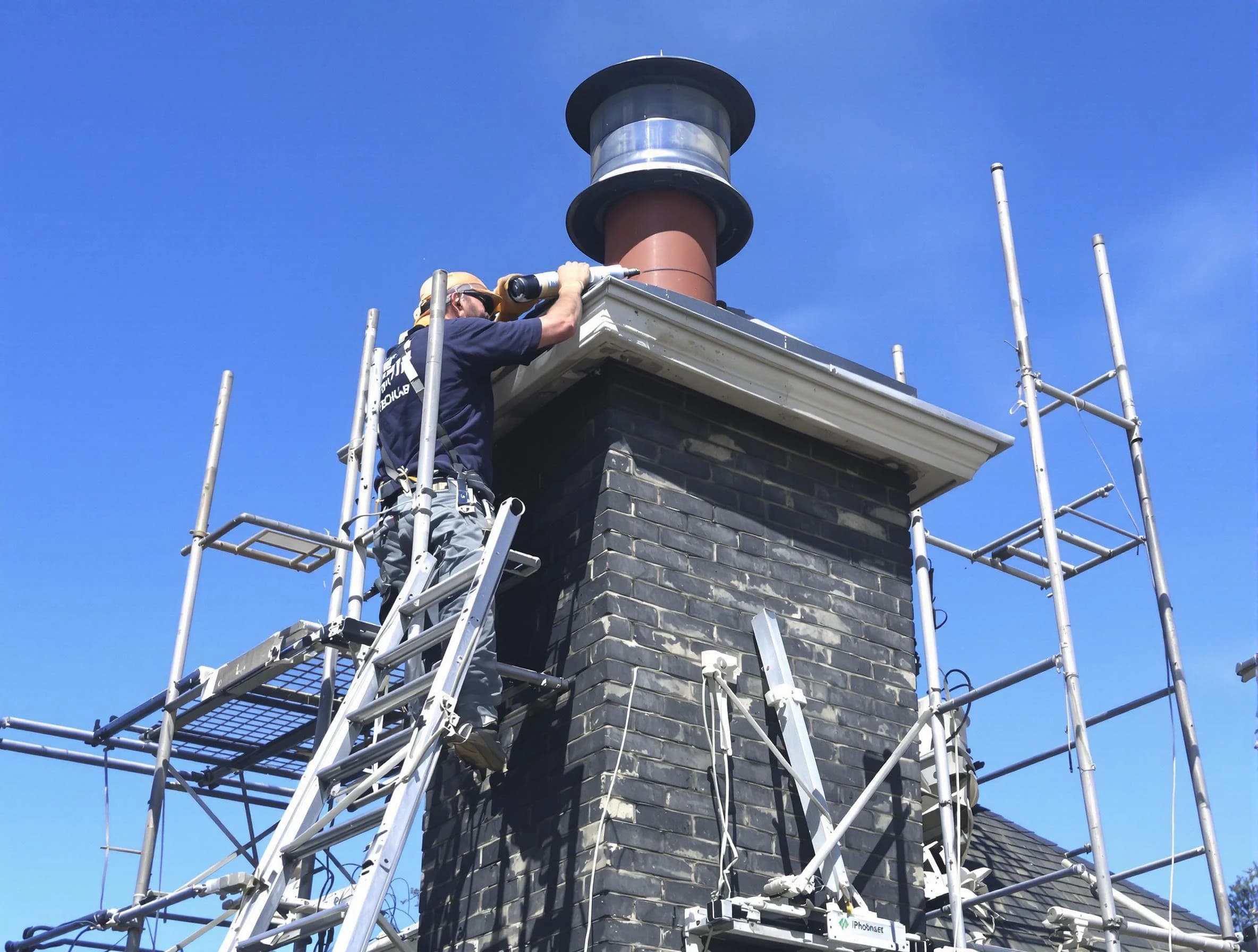 Sturdy chimney crown finished by Salt Lake City Chimney Sweep in Salt Lake City, UT