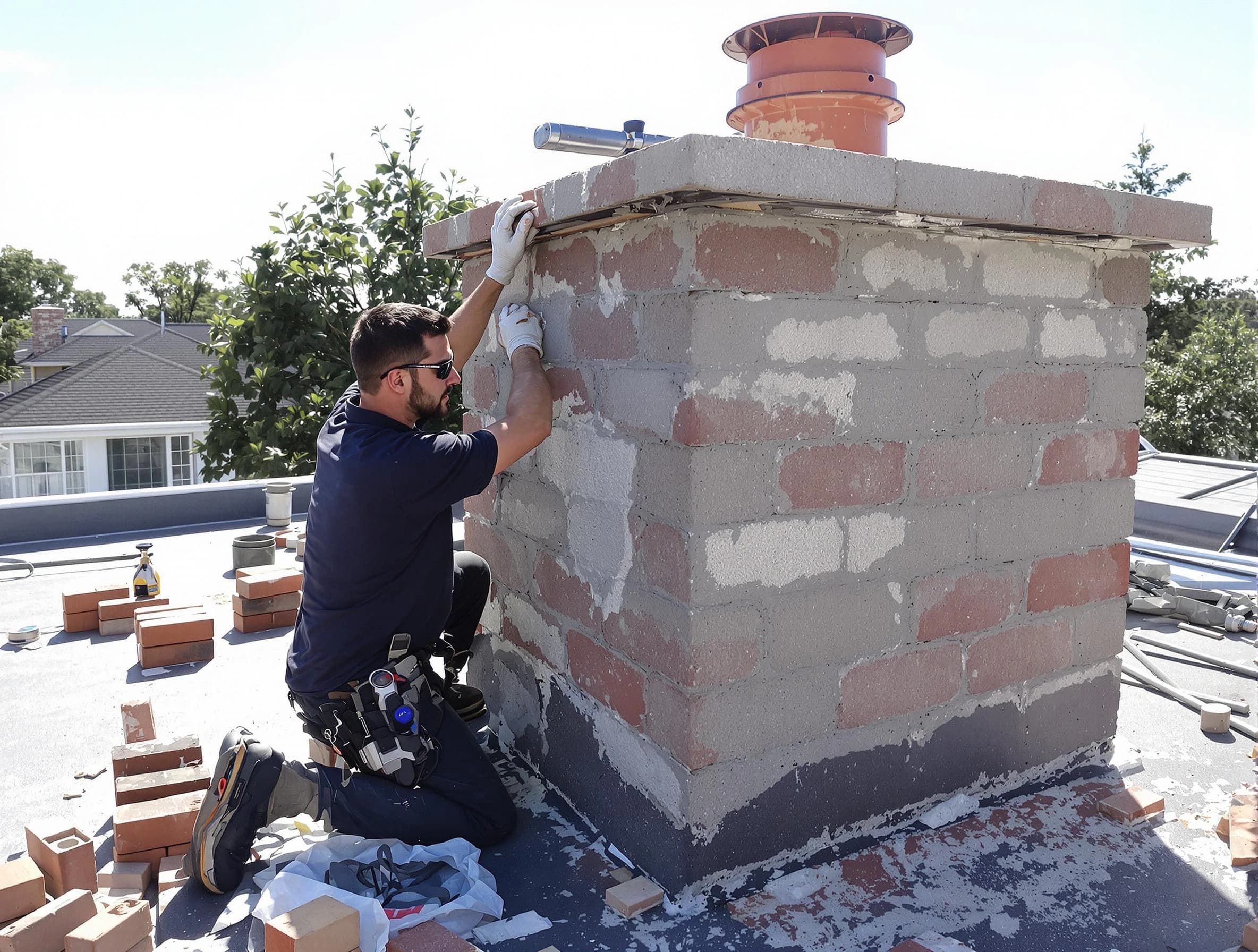 Advanced chimney repair process by Salt Lake City Chimney Sweep in Salt Lake City, UT