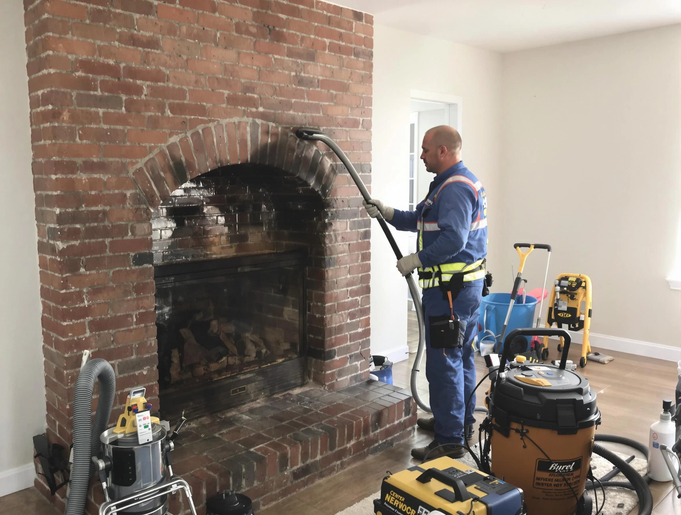 Salt Lake City Chimney Sweep expert performing detailed chimney sweep in Salt Lake City, UT