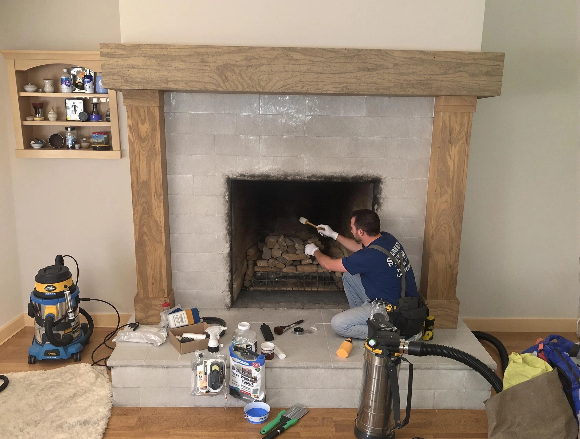 Detailed creosote removal process by Salt Lake City Chimney Sweep in Salt Lake City, UT