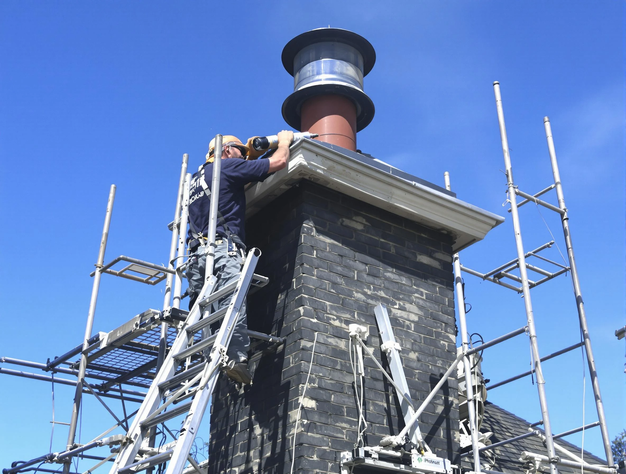 Sturdy chimney crown finished by Salt Lake City Chimney Sweep in Salt Lake City, UT