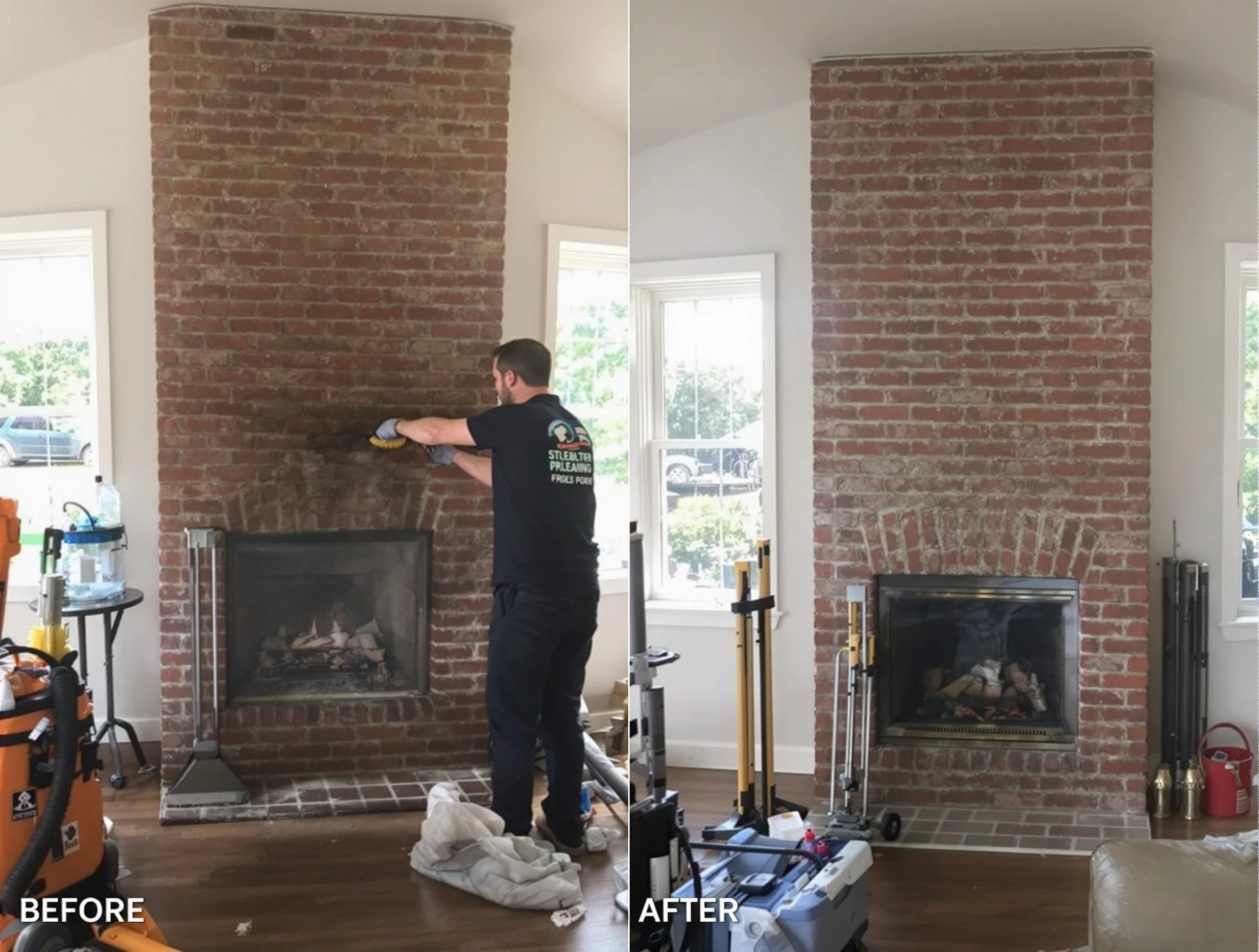 Finished chimney sweeping service by Salt Lake City Chimney Sweep in Salt Lake City, UT